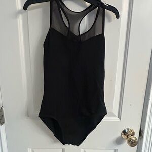 FlexTex Black Leotard